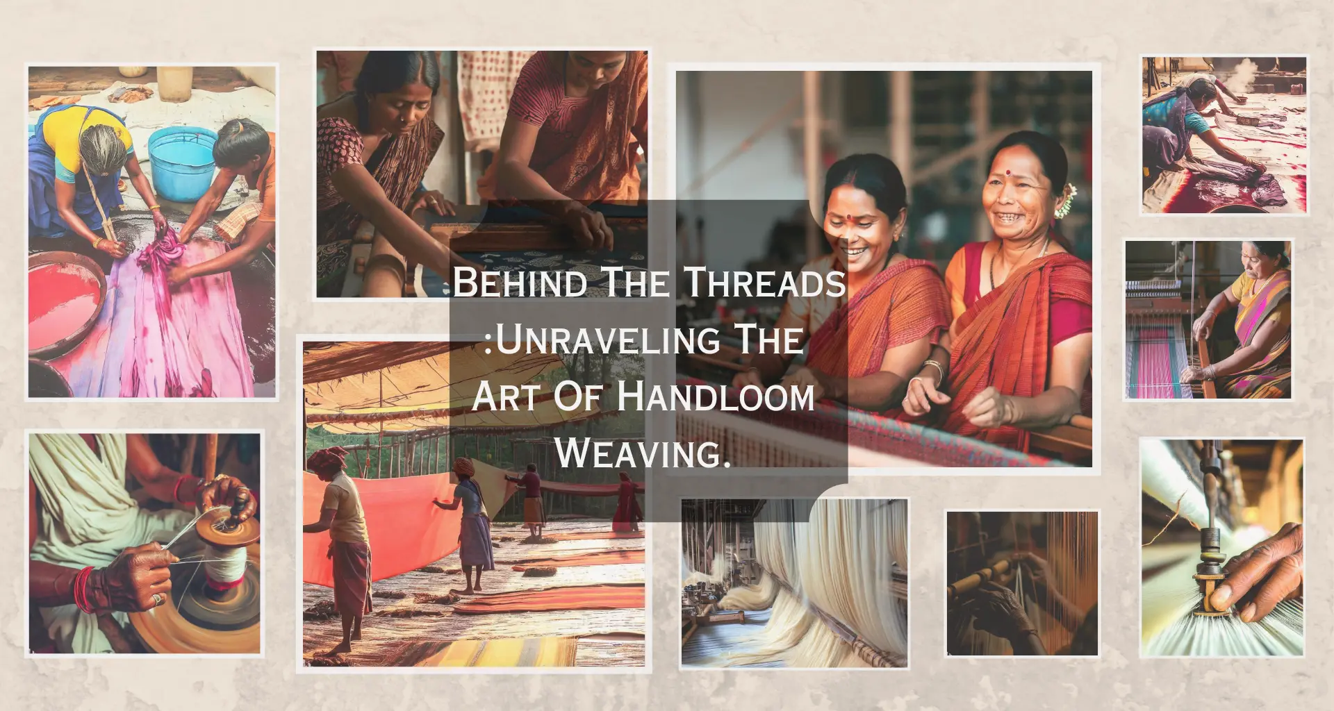 Unravelling the Art of Handloom Weaving